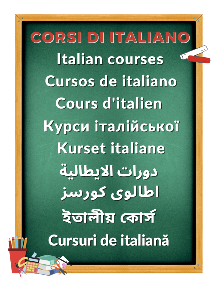 Riprenderanno le iscrizioni ai corsi di lingua italiana per stranieri